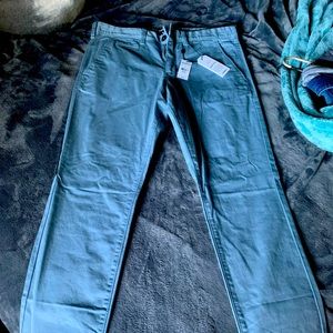 Express Slim Fit Chinos (light blue)